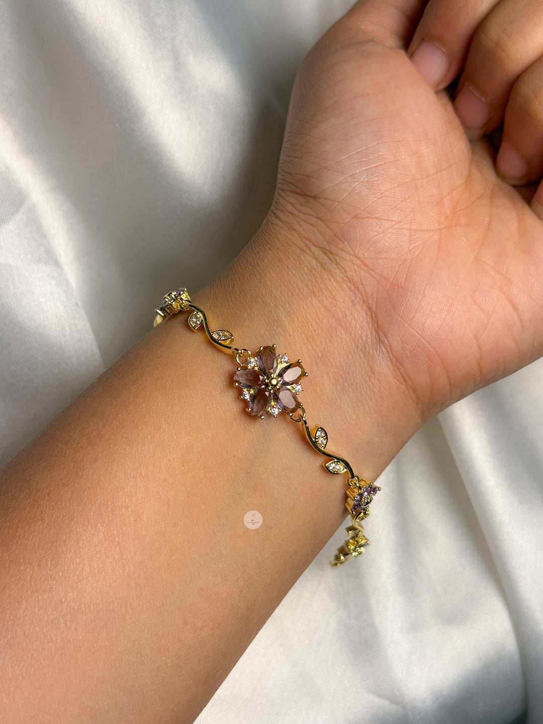 Amethyst Bloom Bracelet